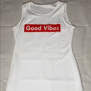 Good Vibes Short Sleeve Dress